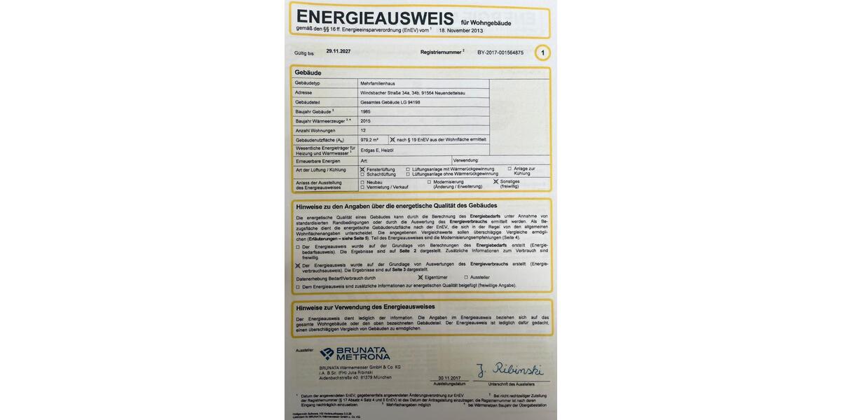 Dachgeschoßwohnung Neuendettelsau - 2 Zimmer, 68 m&sup2;, 160.000&euro; | Angebot:26165636