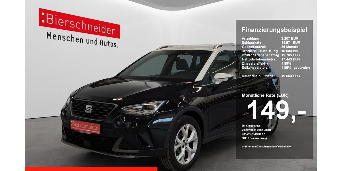 Seat Arona 35.954 km 18.950 &euro; Regensburg 93055