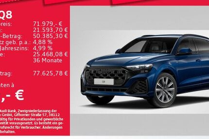 Audi Q8 30.779 km 71.979 &euro; Eching 85386
