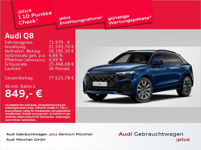 Audi Q8 30.779 km 71.979 &euro; Eching 85386