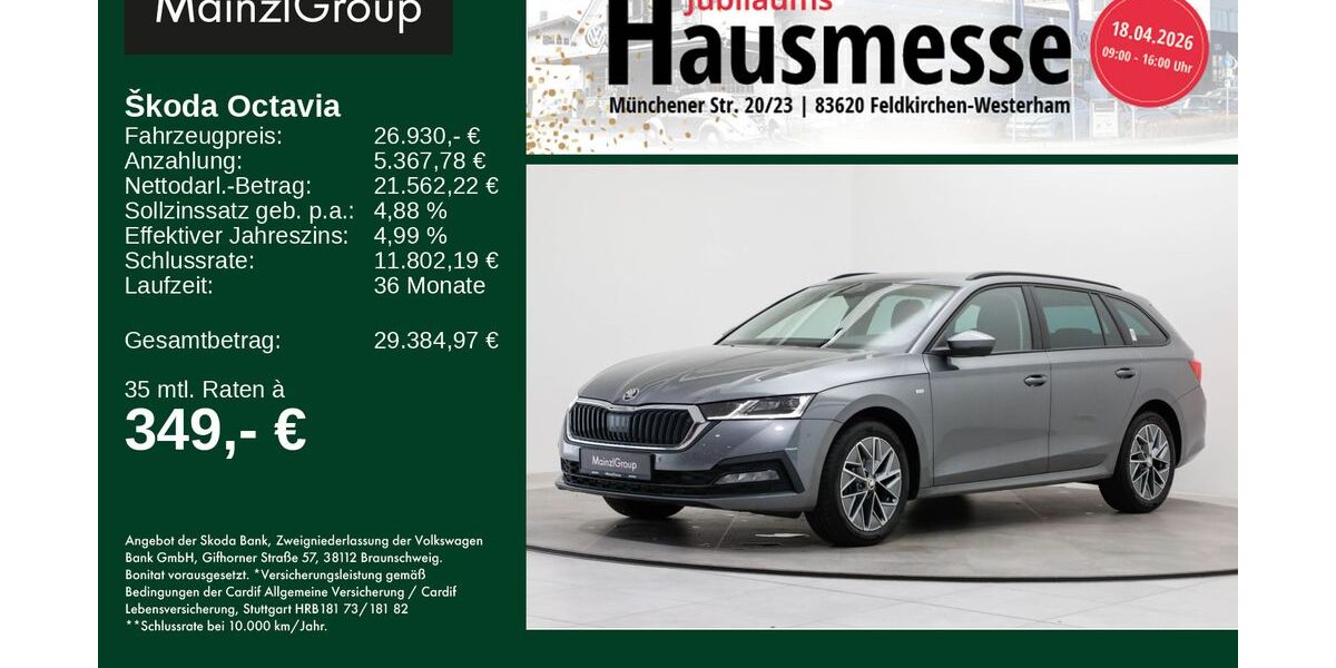 Skoda Octavia 89.564 km 26.930 &euro; Feldkirchen/Westerham 83620