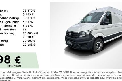 VW Crafter 94.515 km 20.940 &euro; Fürth 90763