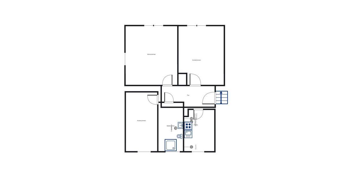 Etagenwohnung Barsinghausen - 3 Zimmer, 59 m&sup2;, 482&euro; | Angebot:25542230