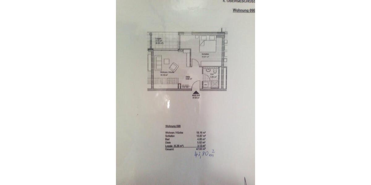 Etagenwohnung Neunkirchen - 2 Zimmer, 48 m&sup2;, 128.500&euro; | Angebot:27127451