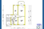 Etagenwohnung Zella-Mehlis Mehlis - 3 Zimmer, 61 m&sup2;, 350&euro; | Angebot:24176866