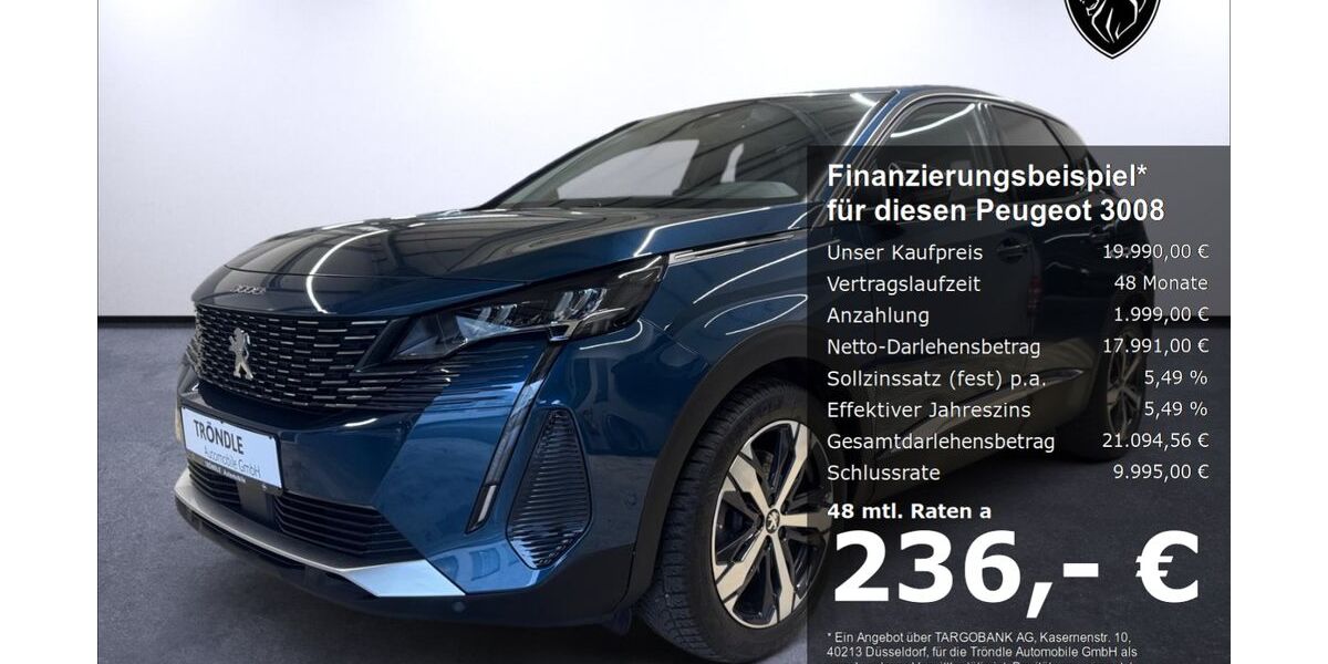 Peugeot 3008 87.060 km 19.990 &euro; Lörrach 79541