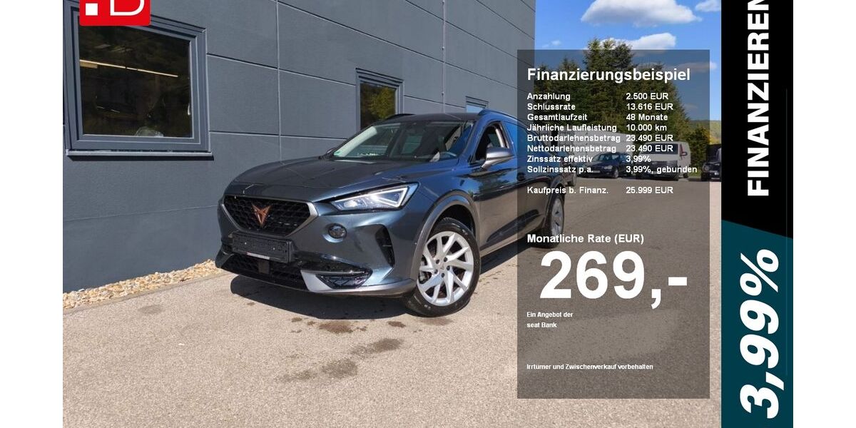 Cupra Formentor 34.615 km 25.999 &euro; Riedenburg 93339