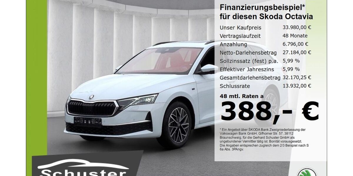 Skoda Octavia 14.129 km 33.980 &euro; Ruhstorf 94099
