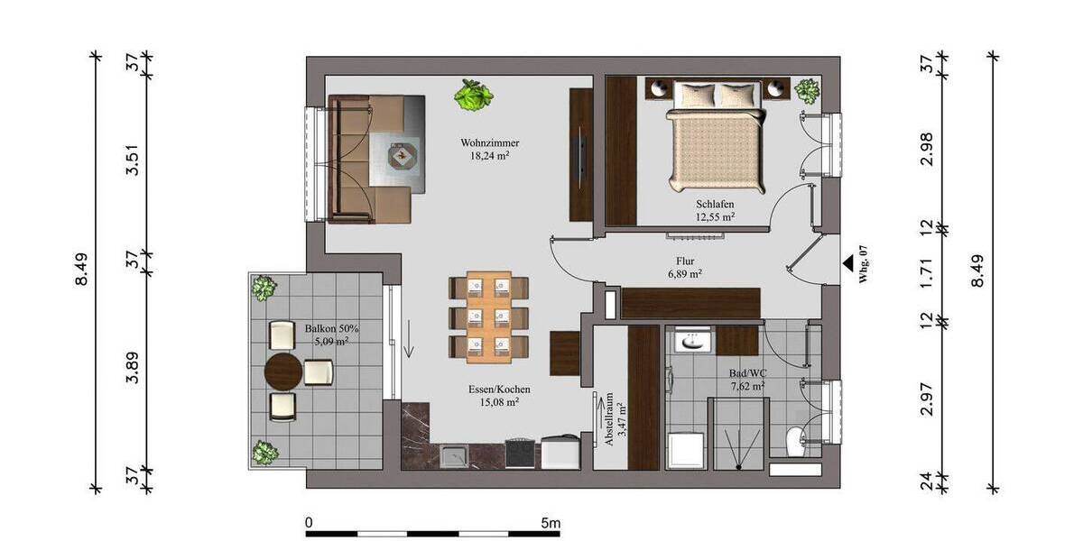 Etagenwohnung Pocking - 4 Zimmer, 153 m&sup2;, 688.576&euro; | Angebot:25744716
