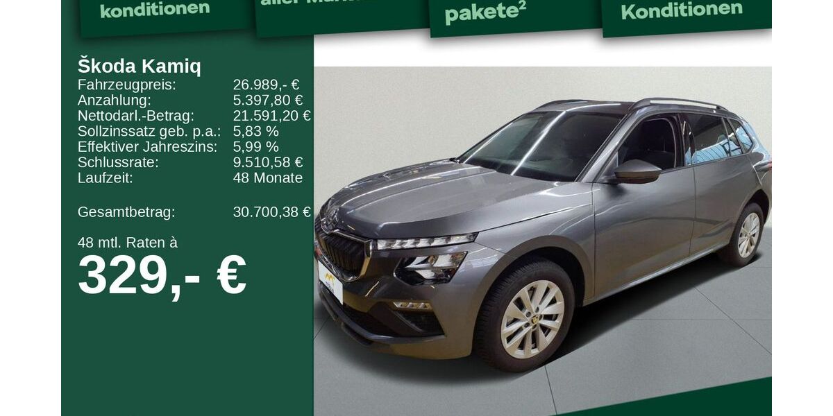 Skoda Kamiq 19.719 km 26.989 &euro; Berlin 13088