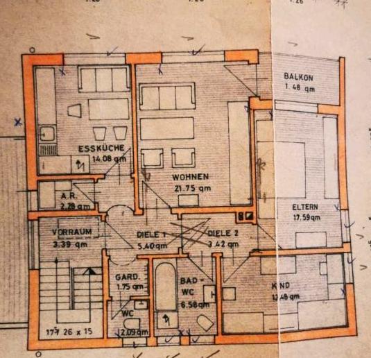 Wohnung zu vermieten 3 zimmer