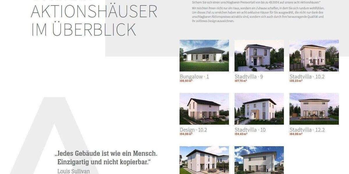 Einfamilienhaus Speicher - 5 Zimmer, 135 m&sup2;, 396.400&euro; | Angebot:25141421