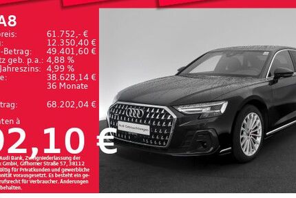 Audi A8 34.829 km 58.784 &euro; München 80935