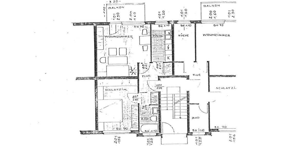 Etagenwohnung Göttingen Oststadt - 2 Zimmer, 55 m&sup2;, 169.000&euro; | Angebot:27197574