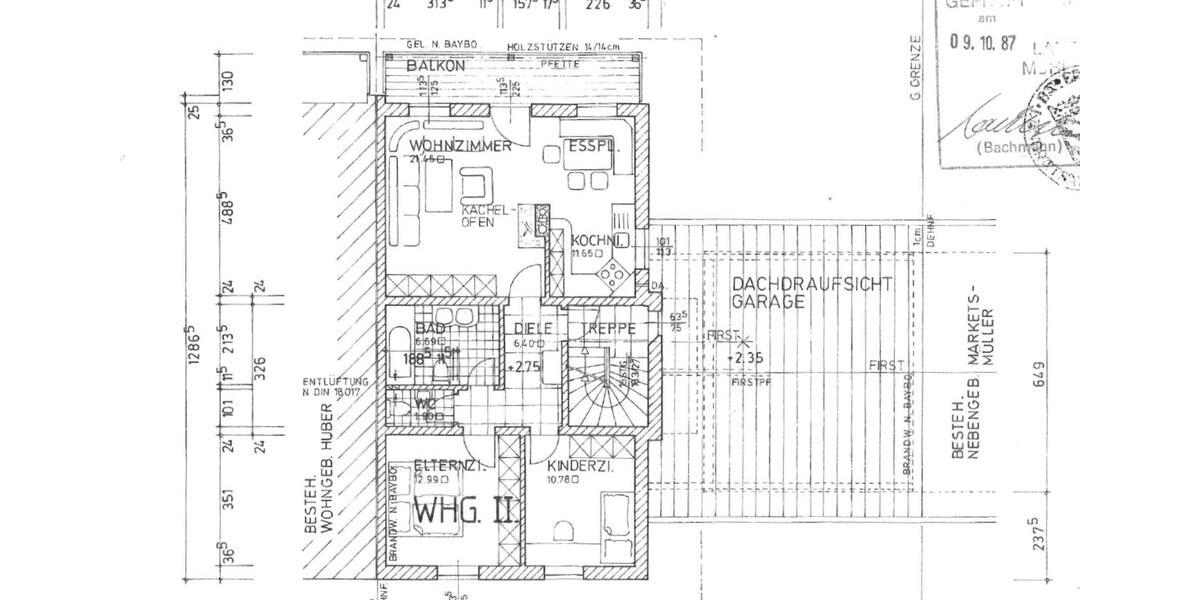 Etagenwohnung Schwindegg - 3 Zimmer, 76 m&sup2;, 355.000&euro; | Angebot:24646858