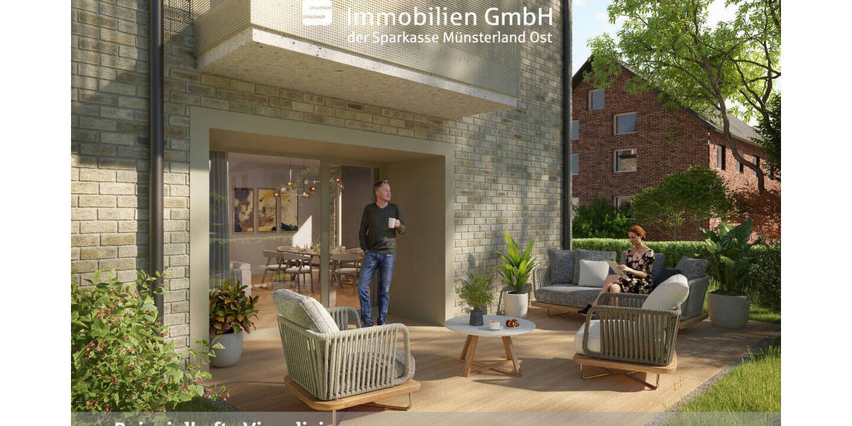 Etagenwohnung Münster Mauritz - 3 Zimmer, 93 m&sup2;, 729.000&euro; | Angebot:26557932