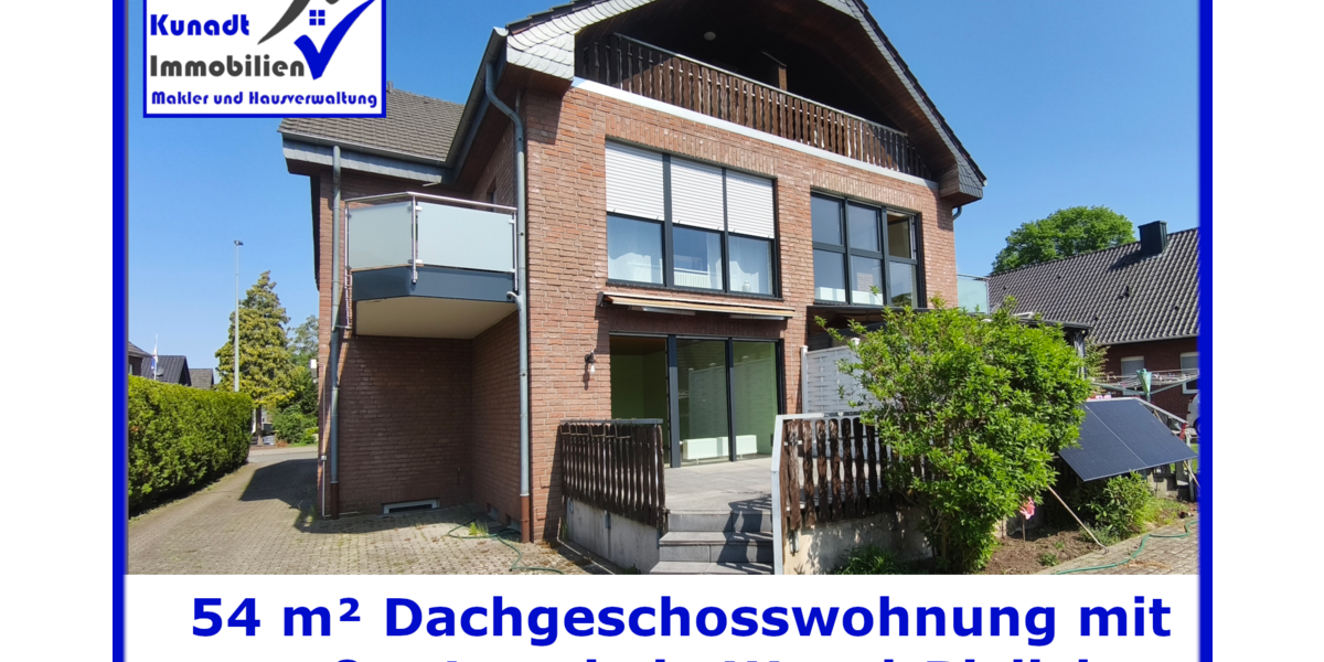Etagenwohnung Wesel-Bislich Bislich - 2 Zimmer, 54 m&sup2;, 485&euro; | Angebot:26836299