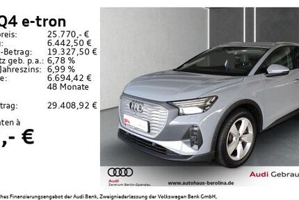 Audi Q4 e-tron 32.950 km 24.749 &euro; Berlin 13581