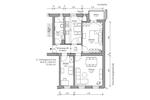 Etagenwohnung Bad Freienwalde (Oder) - 3 Zimmer, 76 m&sup2;, 760&euro; | Angebot:25568968