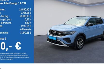 VW T-Cross 3.700 km 28.950 &euro; Braunschweig 38122