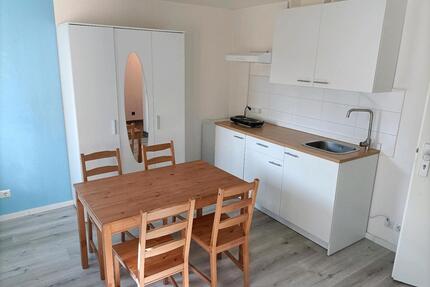 1 Zi.-Apartement möbliert mit Bad und Küchenzeile