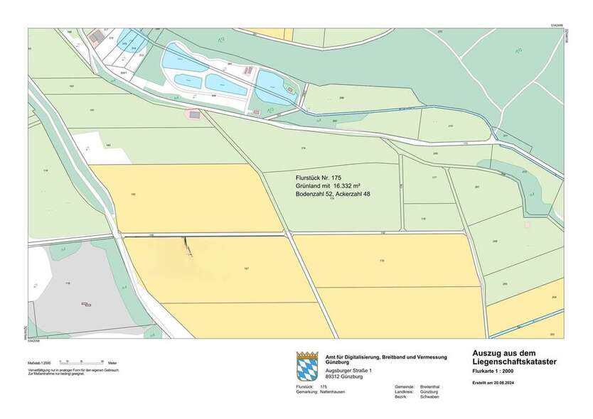 Grundstück in Breitental 114.324 € 16332 m²