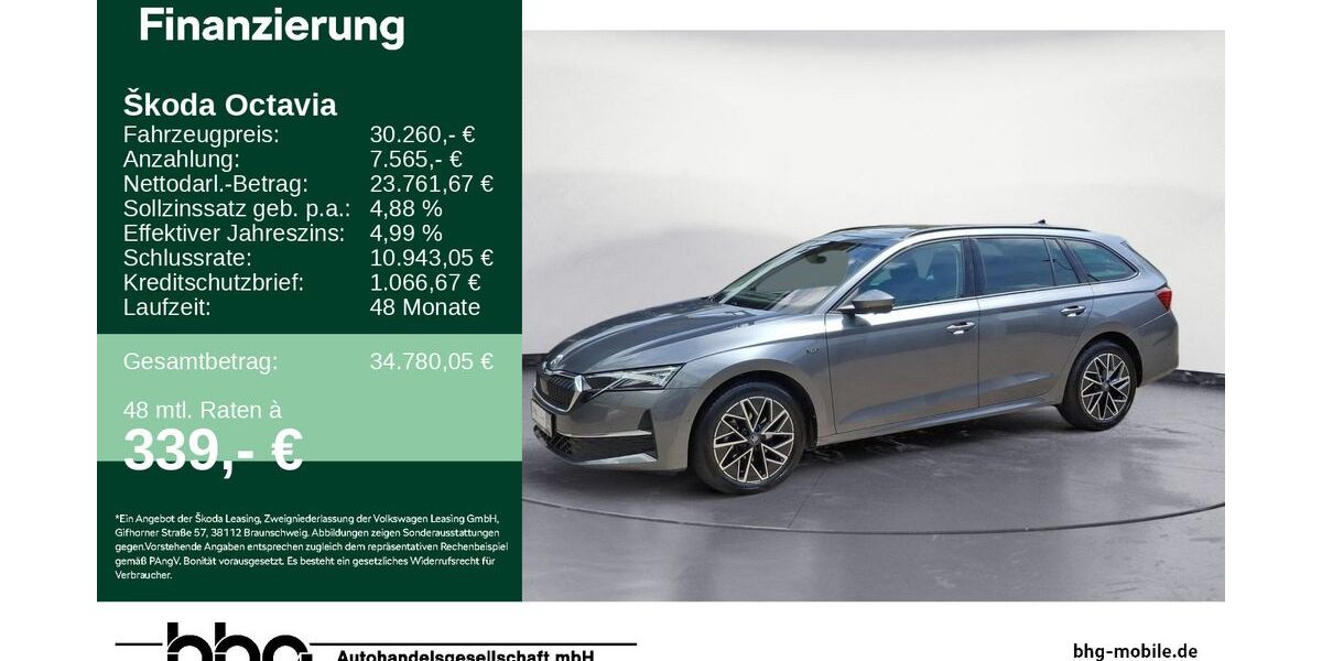 Skoda Octavia 26.626 km 29.860 &euro; Lörrach 79540
