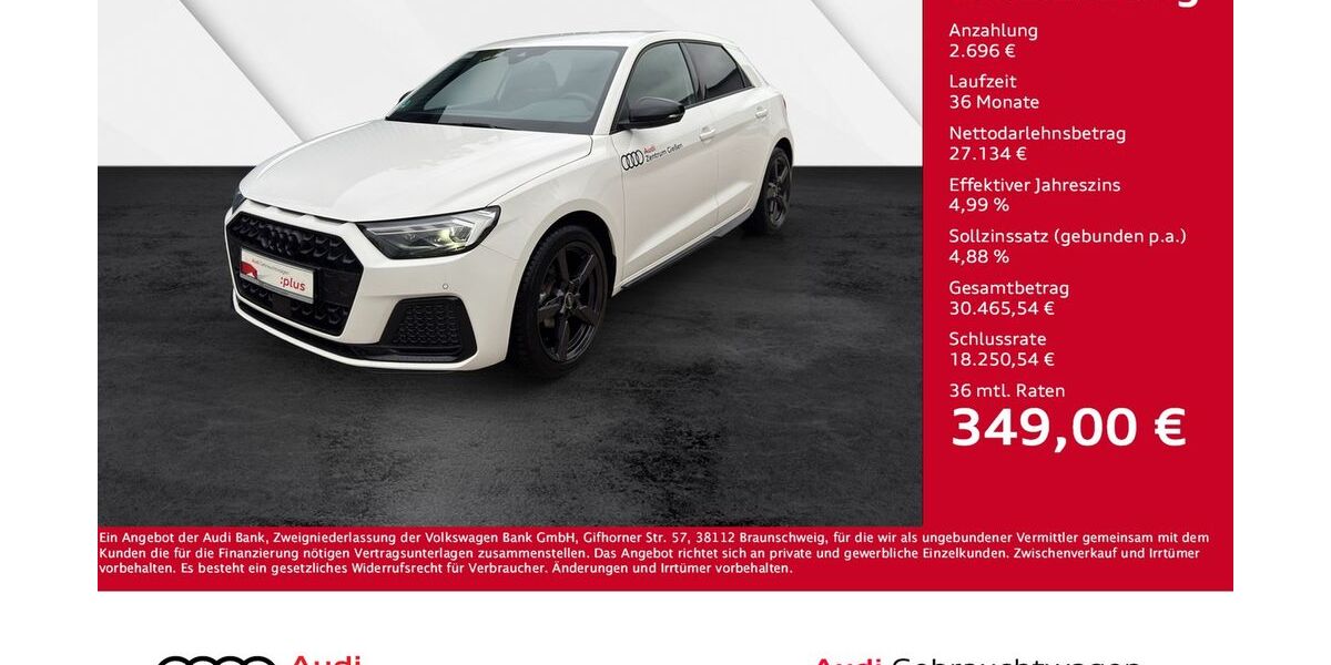 Audi A1 9.000 km 28.830 &euro; Giessen 35394