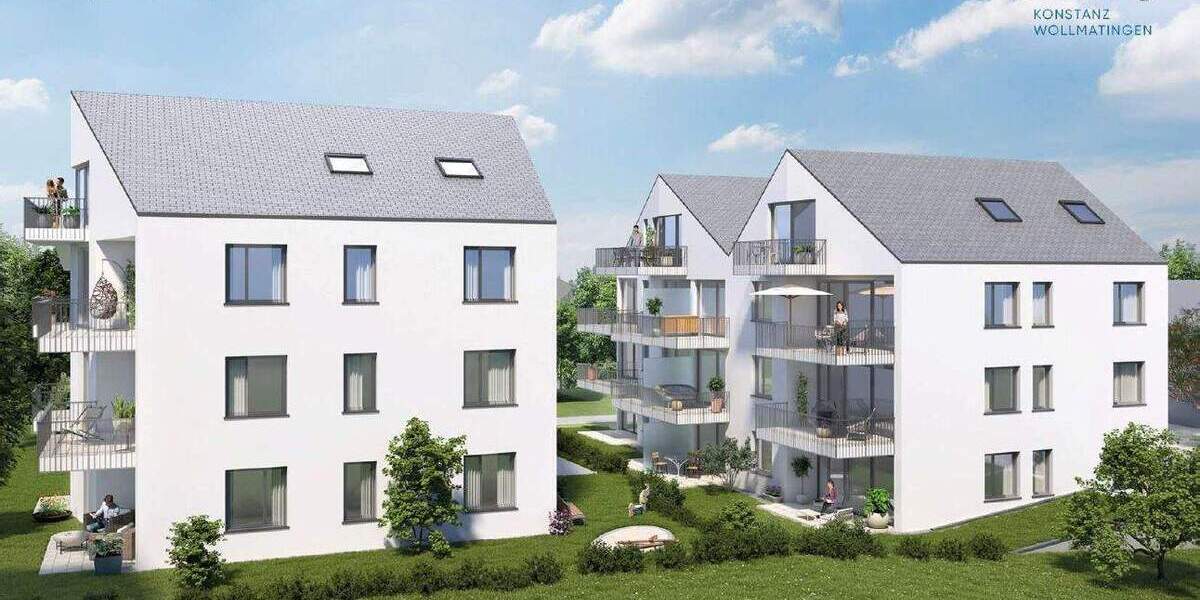 Etagenwohnung Konstanz Wollmatingen - 4 Zimmer, 92 m&sup2;, 730.000&euro; | Angebot:24112379