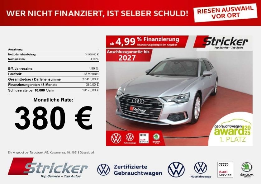 Audi A6 50.694 km 30.924 &euro; Horn-Bad Meinberg 32805