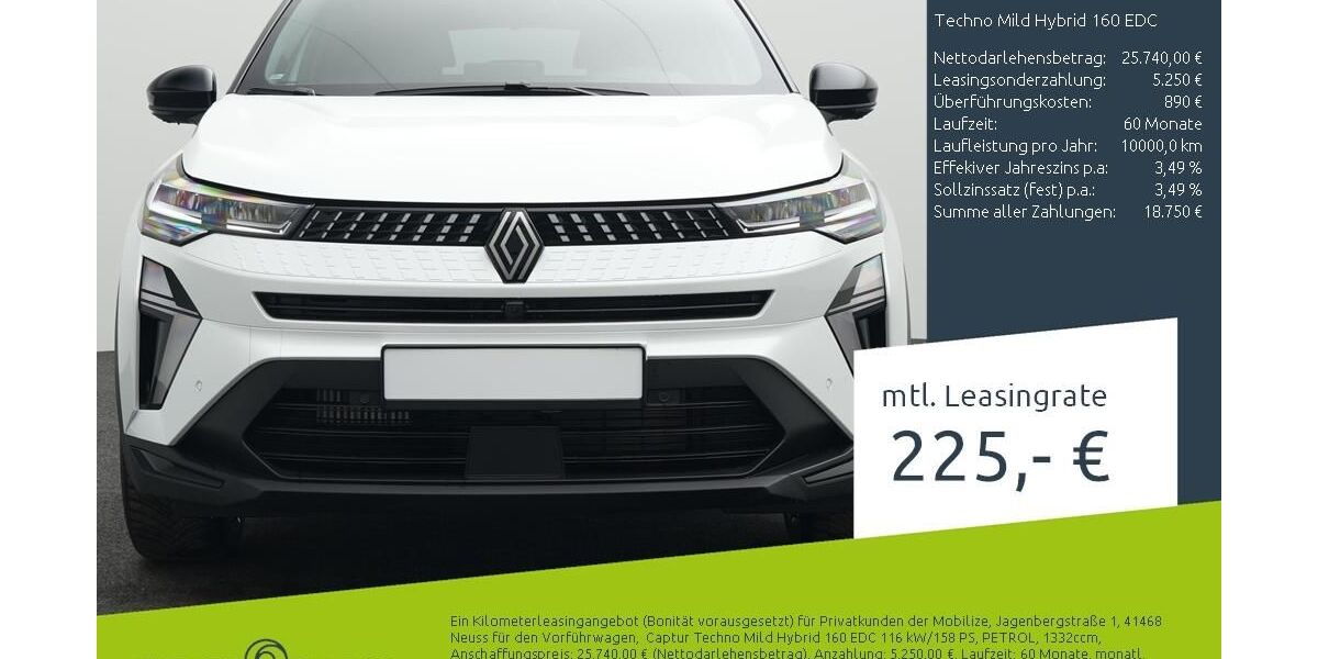 Renault Captur 7.000 km 22.260 &euro; Stuhr 28816