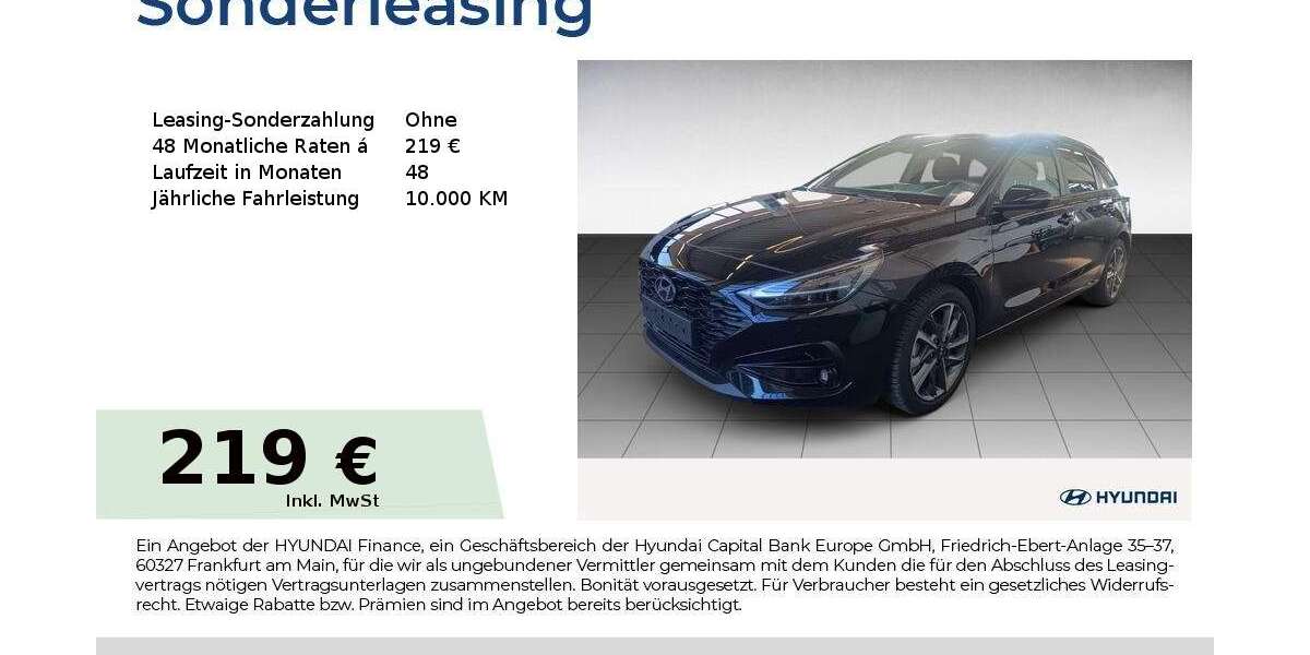Hyundai i30 21.036 km 20.950 &euro; Fürth 90763