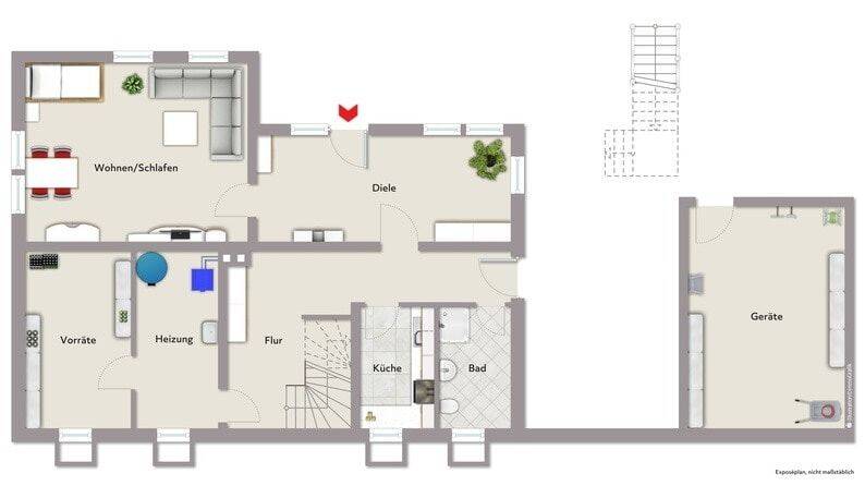 Einfamilienhaus Ansbach - 4 Zimmer, 148 m&sup2;, 425.000&euro; | Angebot:26886256