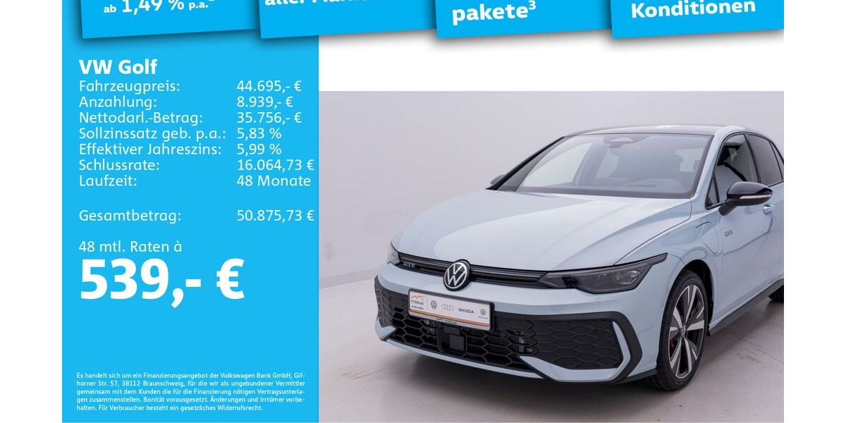 VW Golf 5.000 km 44.695 &euro; Berlin 13088