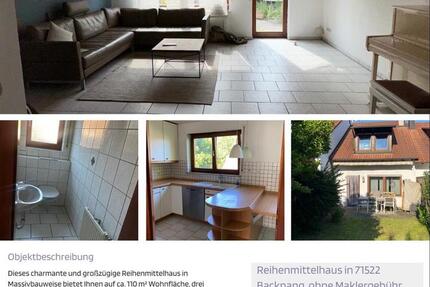 Haus Backnang - 5 Zimmer, 110 m&sup2;, 449.000&euro; | Angebot:26919292