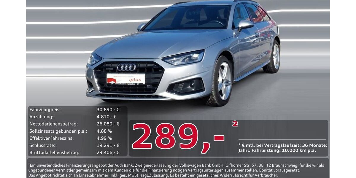Audi A4 64.004 km 30.890 &euro; Ingolstadt 85057