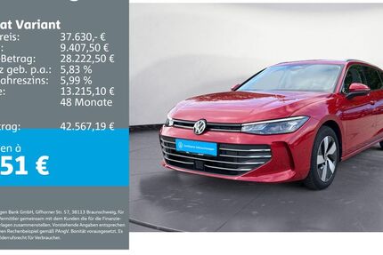 VW Passat Variant 9.843 km 37.360 € Balingen 72336