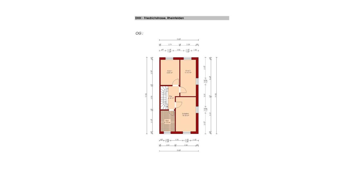 Doppelhaushälfte Rheinfelden (Baden) - 7 Zimmer, 180 m&sup2;, 1.800&euro; | Angebot:26233223