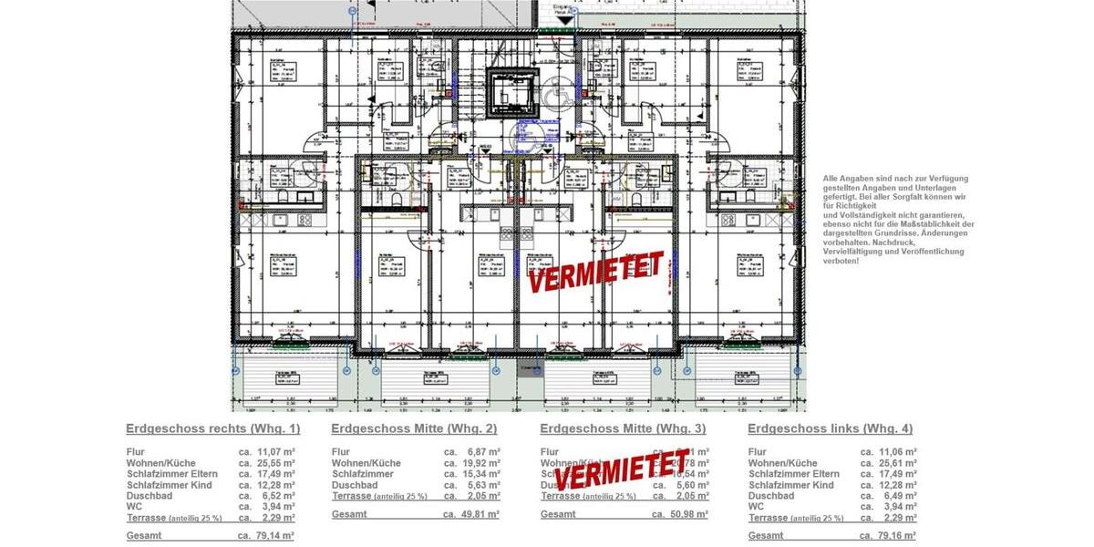 Erdgeschoßwohnung Norderstedt - 3 Zimmer, 80 m&sup2;, 1.695&euro; | Angebot:25375945
