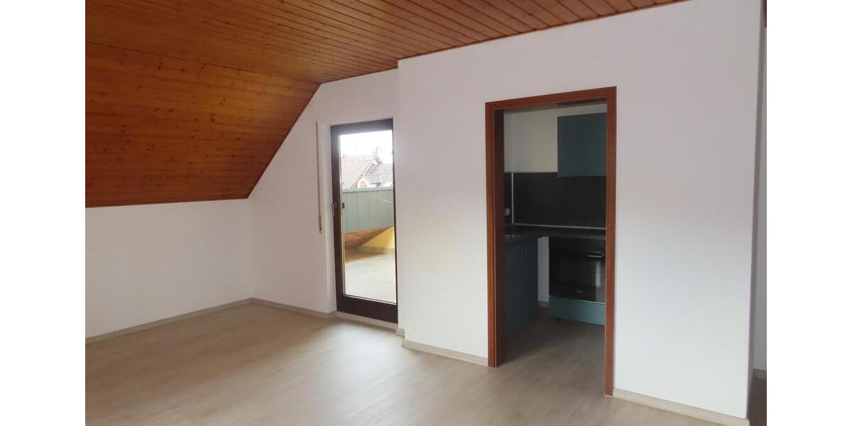 Smarte Zwei-Zimmer-Dachgeschosswohnung in Michelstadt 2 zimmer