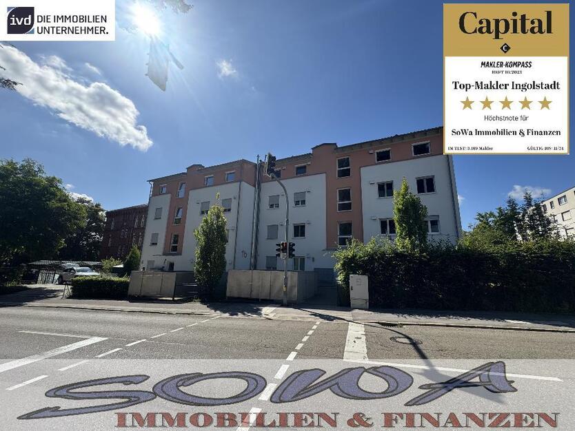 Moderne 2 Zimmer Wohnung mit Terrasse und Garten in Neuburg - Zentrumsnah - Ein Objekt von Ihrem Immobilienpartner SOWA Immobilien und Finanzen