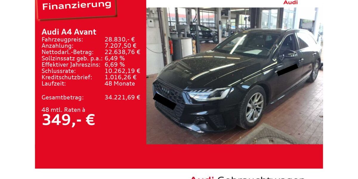 Audi A4 73.487 km 28.830 &euro; Ulm 89073