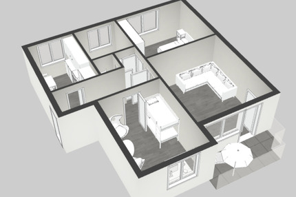 EG Wohnung 3 Zimmer in Zeven