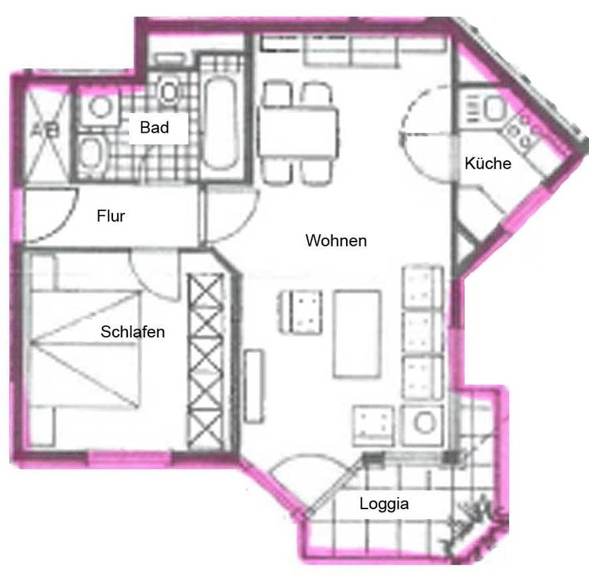 Super aufgeteilte ETW in Paunsdorf mit Balkon!