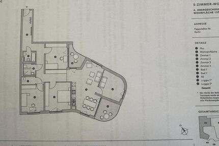Wohnung Berlin Pankow - 5 Zimmer, 138 m&sup2;, 2.828&euro; | Angebot:25424534