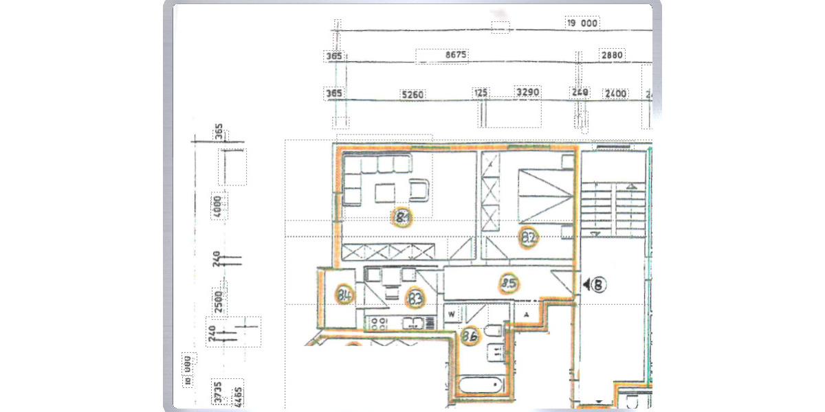 Etagenwohnung Mittweida - 2 Zimmer, 55 m&sup2;, 79.500&euro; | Angebot:20955506