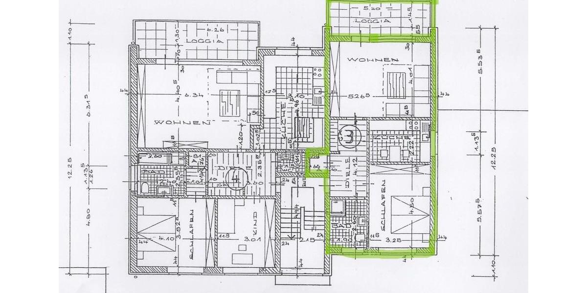Etagenwohnung Steinhagen - 2 Zimmer, 60 m&sup2;, 190.000&euro; | Angebot:25932744