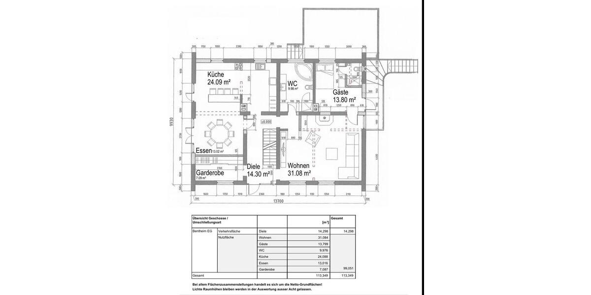 Einfamilienhaus Bad Bentheim - 8 Zimmer, 260 m&sup2;, 777.000&euro; | Angebot:26115355