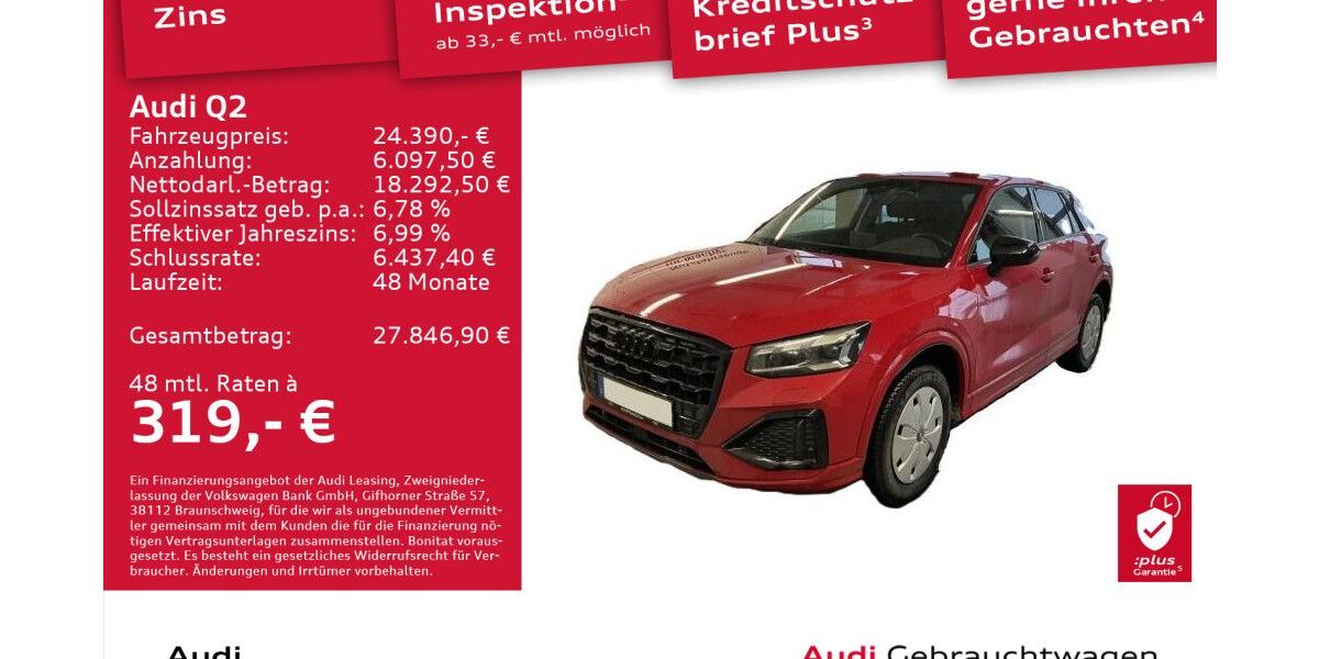 Audi Q2 30.430 km 24.390 &euro; Dresden 01169