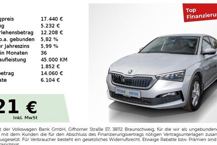 Skoda Scala 37.070 km 17.440 &euro; Köthen 06366